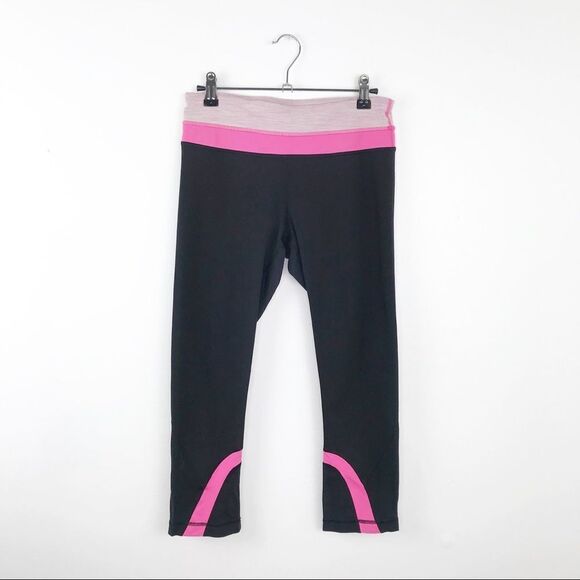 Lululemon run inspire crop leggings pink - Picture 2 of 7